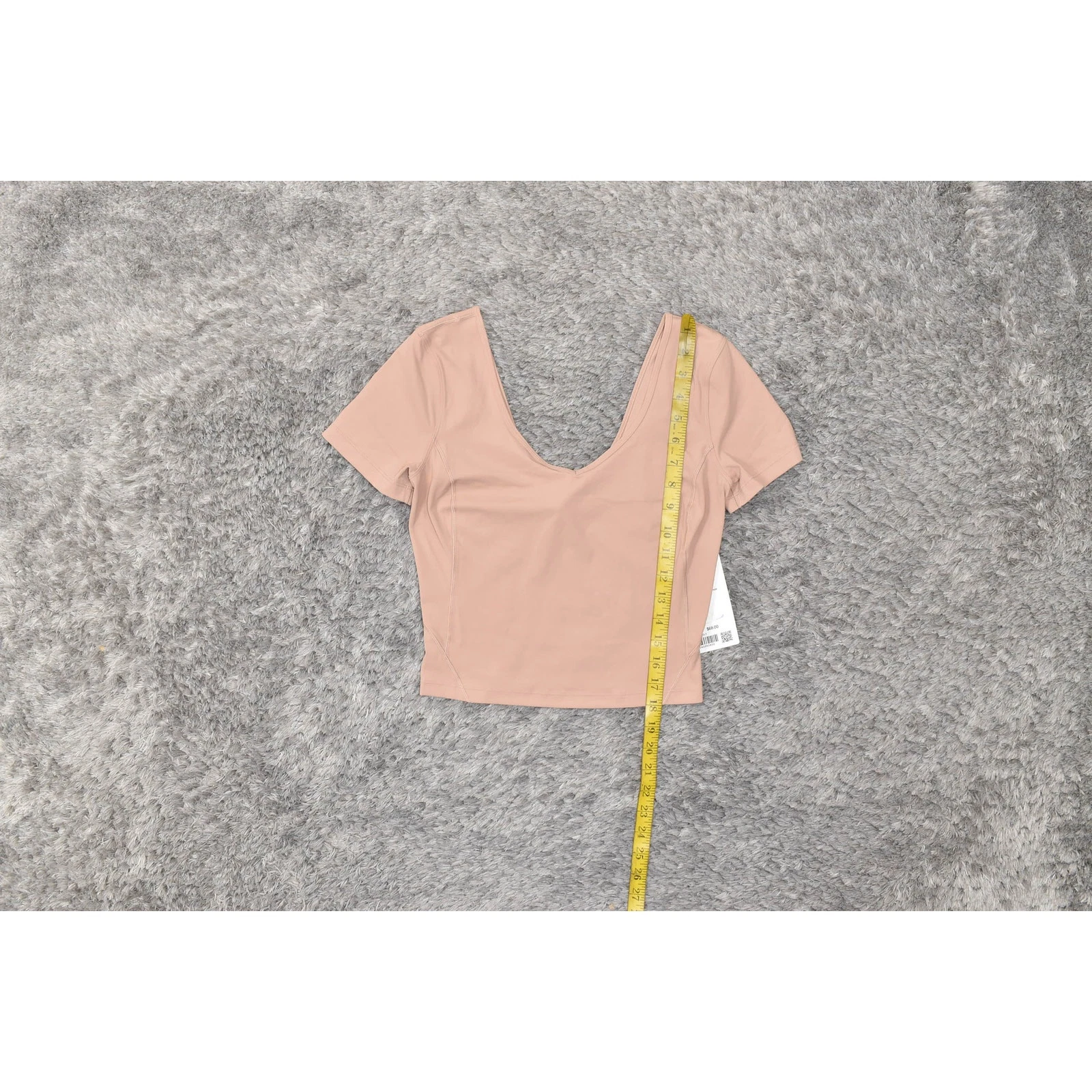 lululemon align v neck short sleeve nwt activewear shirt