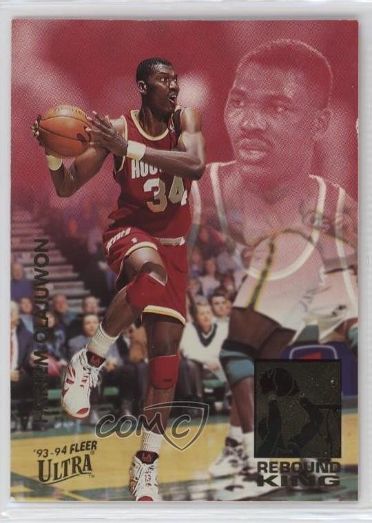 1993-94 Fleer Ultra Rebound Kings Hakeem Olajuwon #8 HOF 0ym4