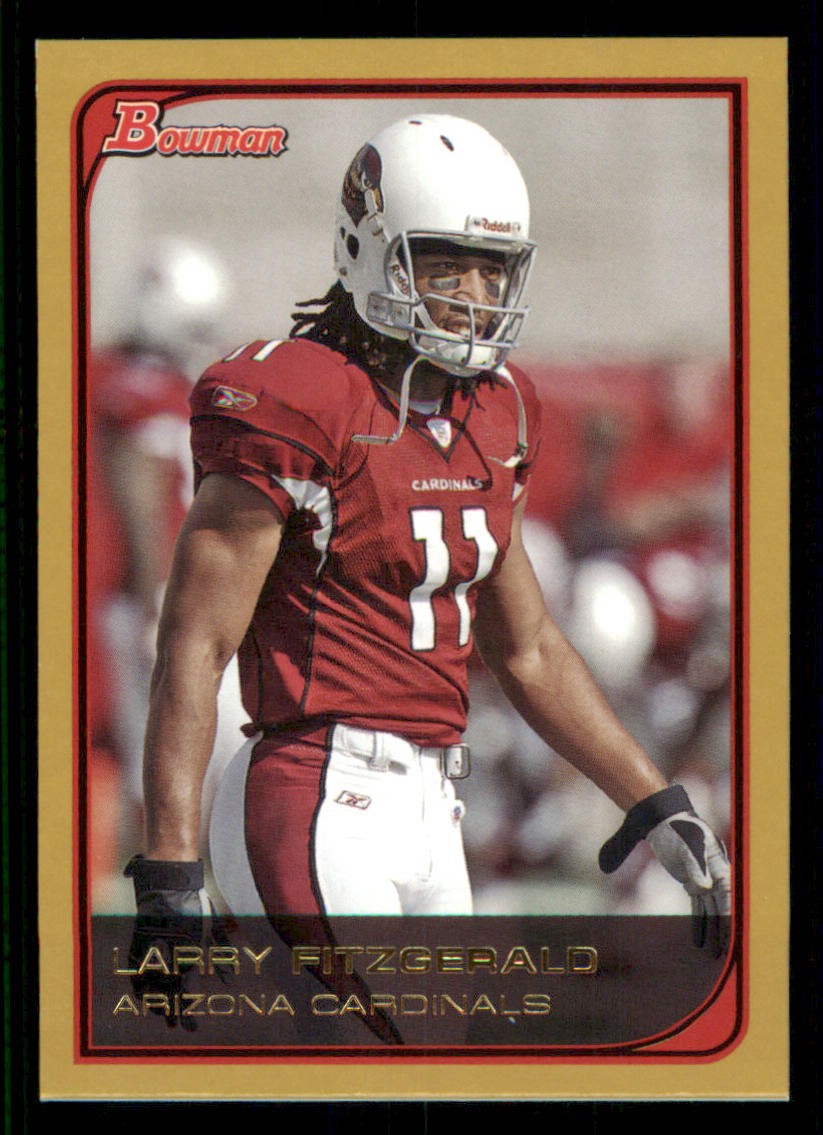 2006 Bowman Gold #60 Larry Fitzgerald