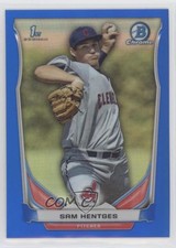 2014 Bowman Draft Chrome Blue Refractor 9/399 Sam Hentges #CDP117 c2a