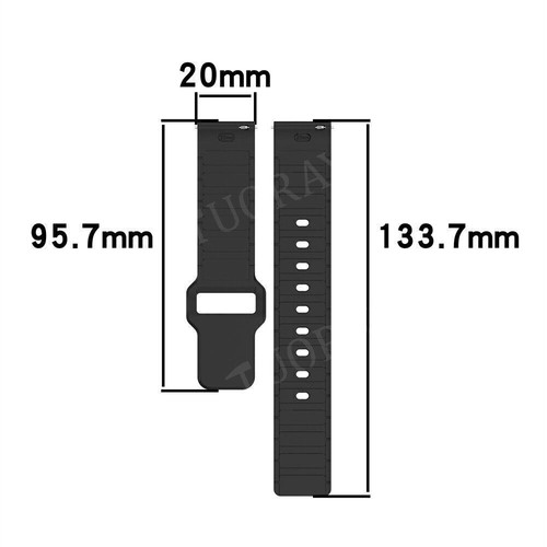Pulsera deportiva de silicona para Garmin Venu 3 2/SQ/2 Plus/Vivoactive 5/4/3 Active 5 - Imagen 2 de 101