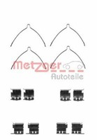 ZubehöRsatz Scheibenbremsbelag Metzger Autoteile 109-1289 FüR Avensis Toyota 12V
