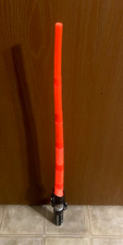 STAR WARS DARTH VADER EXTENDABLE RED LIGHTSABER RUBIE'S COSTUME 2005 TESTED 