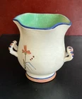 Vintage Weller Pottery Double Handled Bonito Vase 5” 1927-33