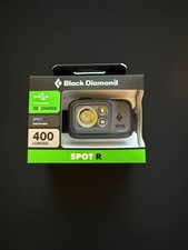 Black Diamond Spot R-400 Headlamp 400 Lumens Rechargeable USB IP67 Waterproof