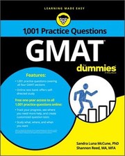 1,001 GMAT Practice Questions for Dummies (Paperback or Softback)