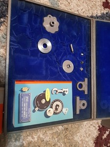 Rare 1966 Vintage Benrus Watch Tool Kit Gear Parts Tooth Catalog #33 Plus More