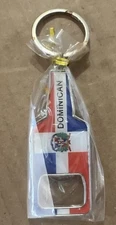 Dominican Republic Key Holder Flag Key Chain  Key Ring Beer Bottle Opener