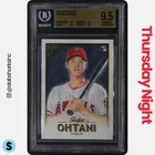 2018 TOPPS GALLERY #116 SHOHEI OHTANI RC ROOKIE BGS 9.5