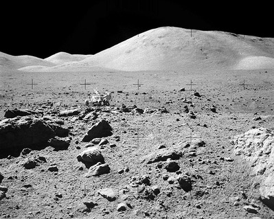 APOLLO 17 ASTRONAUT EUGENE CERNAN MOON NASA PHOTOGRAPH PHOTO PRINT