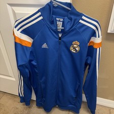 Adidas Real Madrid 13/14 Training Track Jacket Blue Men's Size M Excellent