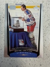 1998-99 Wayne Gretzky Upper Deck game dated hockey card - #135 - Rangers