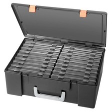 Photo Storage Box 4" x 6", 18 Inner Extra Large Photo Case Large Photo Organi...