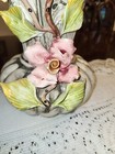 Capodimonte  Italy porcelain Vintage Large Vase — photo 2