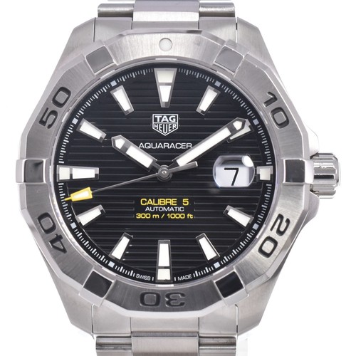 Tag Heuer Aquaracer WAY2010 43 mm Black Dial