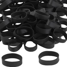 Tactical Rubber Bands Size 82 2 1/2'' x 1/2'' , 50 2 x 1/2'', Black