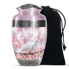 Dove Blossom Funeral Urns for Human Ashes Adult Mom 10 Inch 