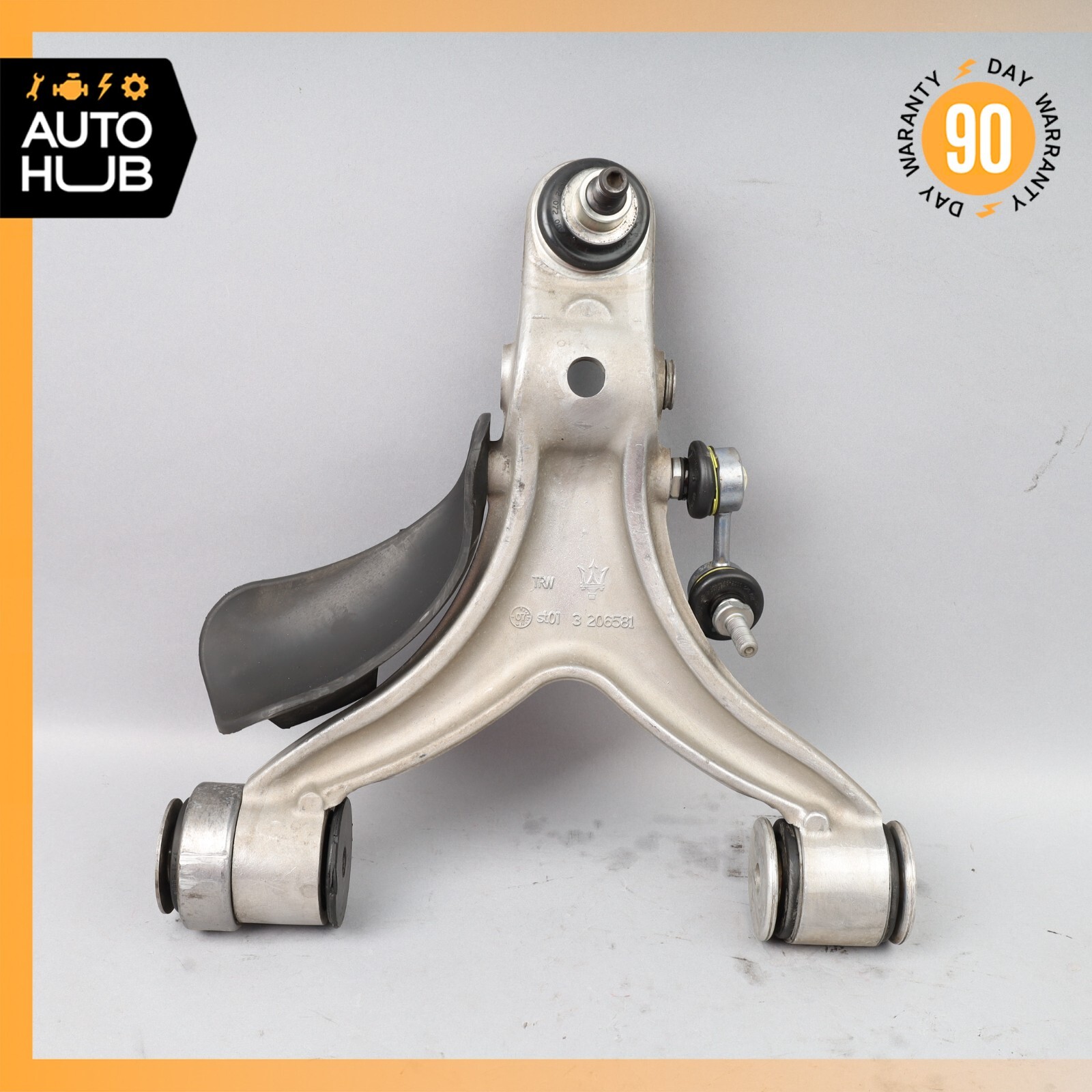 03-10 Maserati GranTurismo M145 Front Left Side Lower Control Arm 3206581 OEM