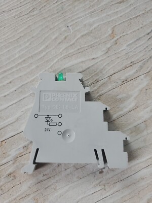 Phoenix Contact DIK 1.5-LA DIN Rail Terminal Blocks LED 24V 300V 15A   Lot of 27