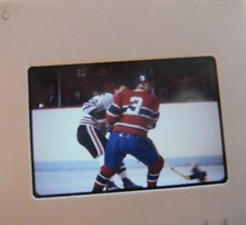 GILLES TREMBLAY Montreal Canadiens CLIFF KOROLL CHICAGO BLACK HAWKS SLIDE 4