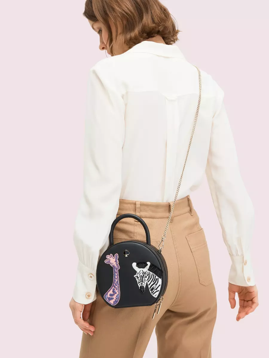 Kate Spade andi safari mini chain canteen bag Crossbody NWT
