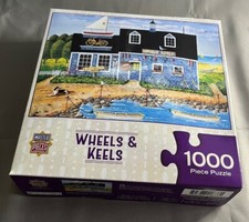 Master Pieces 1000 Pieces Jigsaw Puzzle -- Wheels And Keels