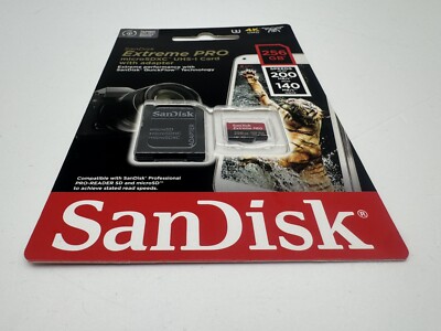 SanDisk SDXC Extreme PLUS 256 GB |  Micro SD Kart Card Speicher Karte Memory NEU