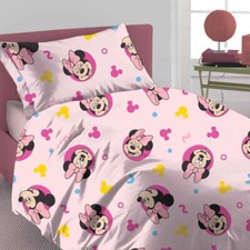 Parure copripiumino Minnie Disney per letto Singolo J873