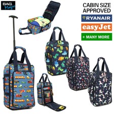 RyanAir Cabin Approved Kids Holdall on Wheels, 20L Suitcase Bag - 40x20x25cm