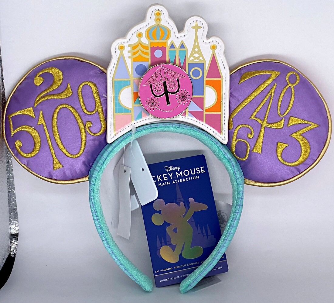 Disney Ears Headband - Main Attraction - It\'s a Small World Disney Minnie Mouse Main Attraction It main image 2