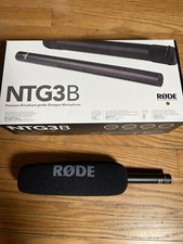 Rode Ntg-3b Super-cardioid Condenser Shotgun Microphone, Black