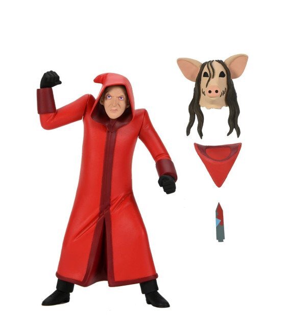 Figurine Toony Terrors Jigsaw Saw NECA 15 cm en PVC pour vitrine de figurines d'horreur