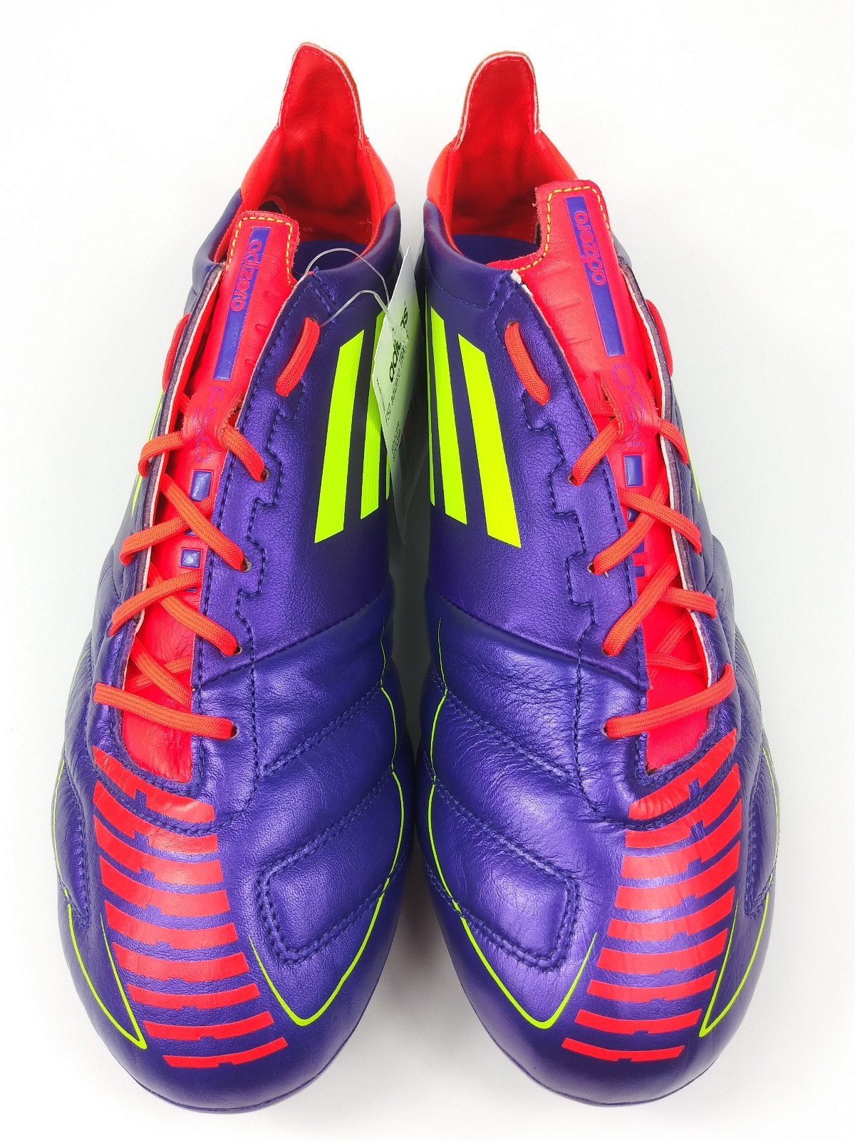 adidas f50 yellow and purple