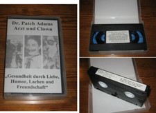 Health Through Love Humour Laughter And Friendship Dr Patch Adams VHS Video