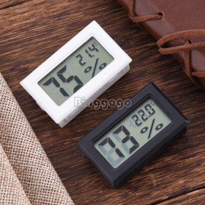 1Stks NEU Digital LCD Thermometer Hygrometer Humidity Indoor Temperature Meter