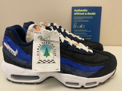 Mens Size Nike Air Max 95 SE Black/Sail-Obsidian DH2718 001 - Main Image