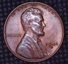 1944-D Lincoln Wheat Cent Uncirculated Denver Mint #A108
