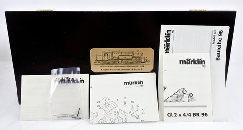 MARKLIN HO SCALE 37964 DIGITAL K.BAY.STS.B. GT 2X4/4 HEAVY FREIGHT STEAM ENGINE - Picture 4 of 12