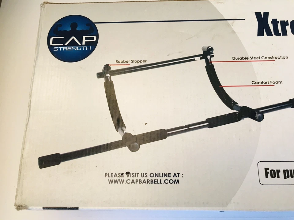 Chin Pull Up Bar Exercise Heavy Duty Doorway Fitness Multi Function Home Gym - Image 3 of 4