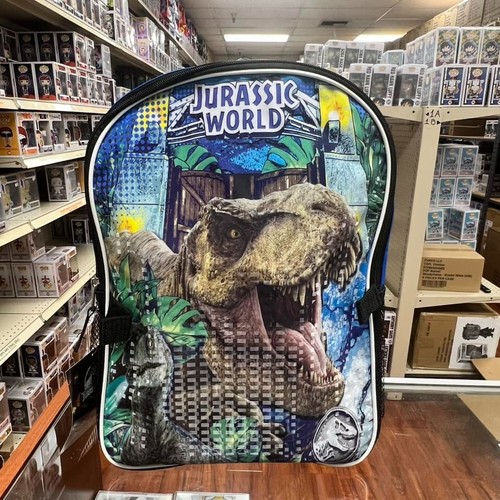 Mochila con licencia Jurassic World Dinosaur 16" con juego de bolsa de almuerzo desmontable - Imagen 4 de 5