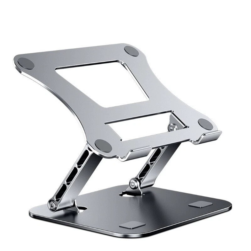 Laptop Stand Riser Adjustable Cooling Holder Foldable Tablets Bracket Aluminum