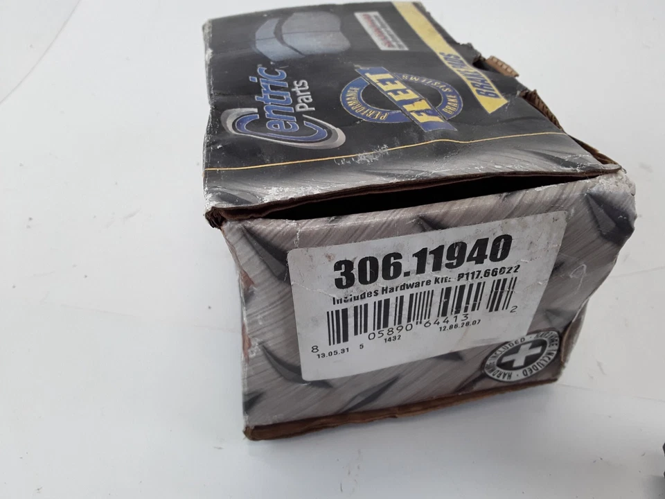 Conjunto de pastilhas de freio a disco traseira compatível com GMC Sierra 1500 Yukon Escalade 2007 2008 2009-2013 - Imagem 3 de 3