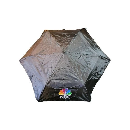 ShedRain NBC Logo Paraguas Automático, Negro Automático Apertura y Cierre 2282A Windjammer Foto 2 de 4