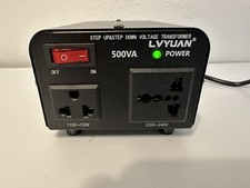 LVYUAN Voltage Transformer Converter 500 Watt Step Up/Down Convert from 110-1...