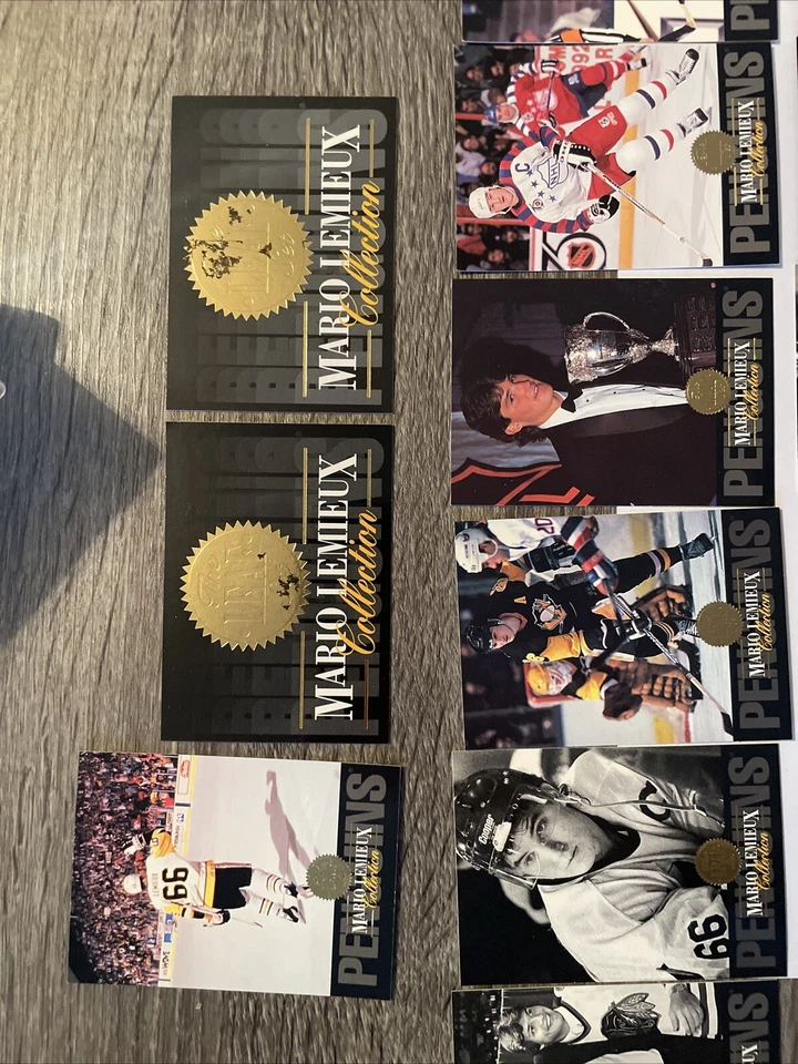 1993-94 LEAF MARIO LEMIEUX COLLECTION COMPLETE 15 Cards - Image 2 of 4