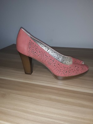 dusty rose high heels