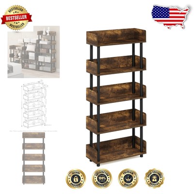 Lightweight and Durable 5-Tier Display Rack - Ideal for Home and Office Use
