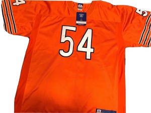 brian urlacher orange jersey