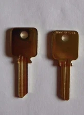 Medeco Key Blank # 1687 - Patriot- 5 Pin - 2 Blanks per Order