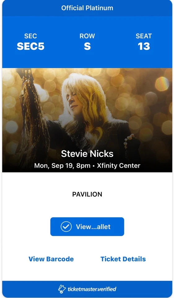 Concert tickets - Image 1 of 2